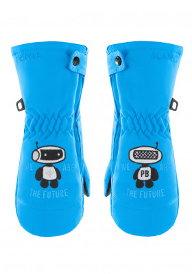 Dziecięce rękawiczki Poivre Blanc W20-0973-BBBY Ski Mittens artic blue